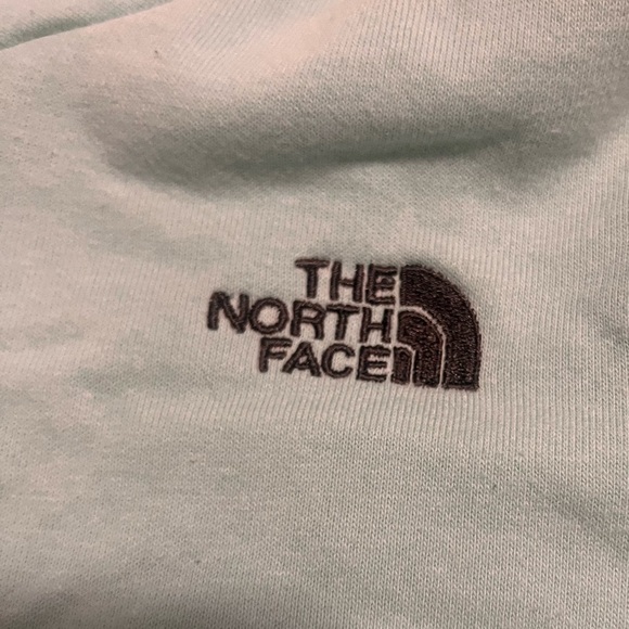 The North Face Women’s Long Sleeve Mint Green Hoodie Size Large - Picture 2 of 6